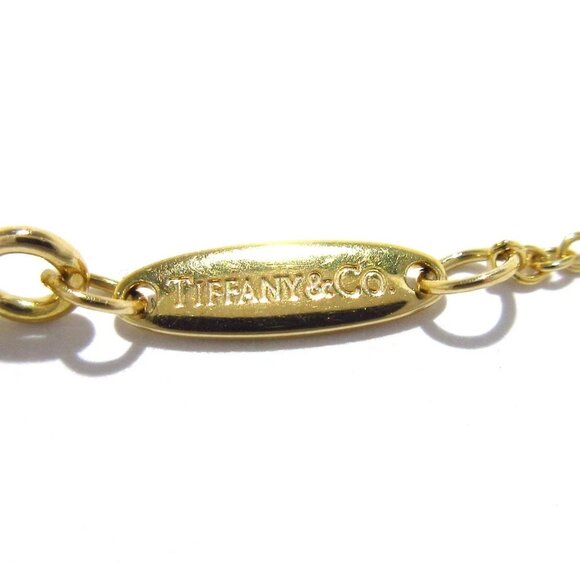 TIFFANY&Co. By The Yard - 18K Yellow Gold Diamond Necklace - Picture 4 of 8